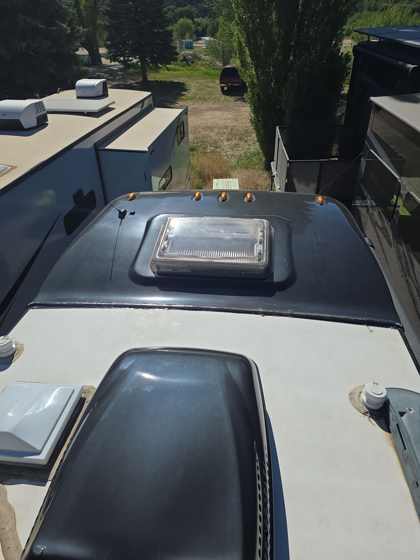Overview of RV rooftop solar panel installation